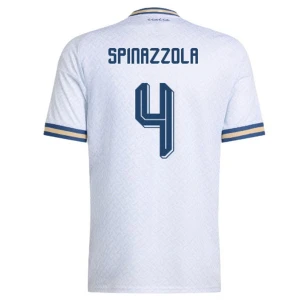 Maglia Calcio Italia 2026 Spinazzola #4 Trasferta Uomo
