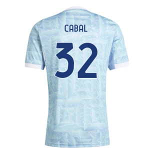 Maglia Calcio Juventus FC 2025-26 Cabal #32 Trasferta Uomo