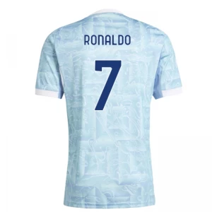 Maglia Calcio Juventus FC 2025-26 Cristiano Ronaldo #7 Trasferta Uomo