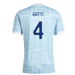 Maglia Calcio Juventus FC 2025-26 Gatti #4 Trasferta Uomo