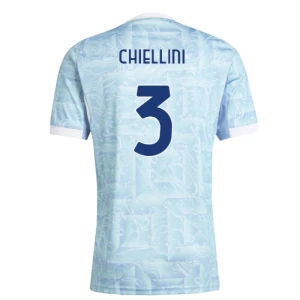 Maglia Calcio Juventus FC 2025-26 Giorgio Chiellini #3 Trasferta Uomo