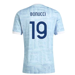 Maglia Calcio Juventus FC 2025-26 Leonardo Bonucci #19 Trasferta Uomo