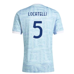 Maglia Calcio Juventus FC 2025-26 Locatelli #5 Trasferta Uomo