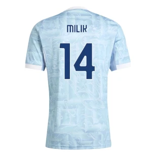 Maglia Calcio Juventus FC 2025-26 Milik #14 Trasferta Uomo