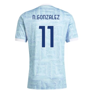 Maglia Calcio Juventus FC 2025-26 N. Gonzalez #11 Trasferta Uomo
