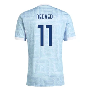 Maglia Calcio Juventus FC 2025-26 Nedved #11 Trasferta Uomo