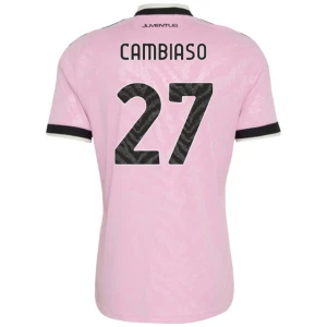 Maglia Calcio Juventus FC 2026-27 Cambiaso #27 Trasferta Uomo