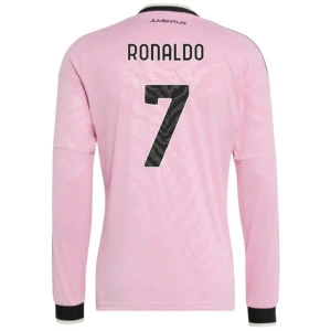Maglia Calcio Juventus FC 2026-27 Cristiano Ronaldo #7 Trasferta Uomo Manica Lunga