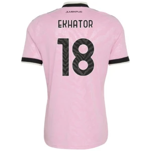 Maglia Calcio Juventus FC 2026-27 Ekhator #18 Trasferta Uomo