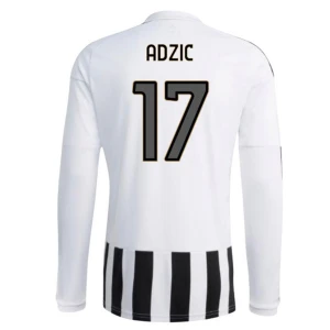 Maglia Calcio Juventus FC Adzic #17 2026-27 Prima Uomo Manica Lunga