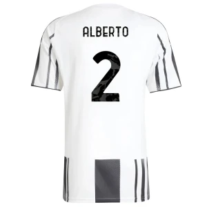 Maglia Calcio Juventus FC Alberto #2 2025-26 Prima Uomo