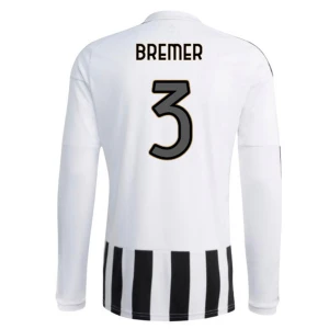 Maglia Calcio Juventus FC Bremer #3 2026-27 Prima Uomo Manica Lunga