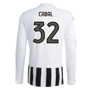 Maglia Calcio Juventus FC Cabal #32 2026-27 Prima Uomo Manica Lunga
