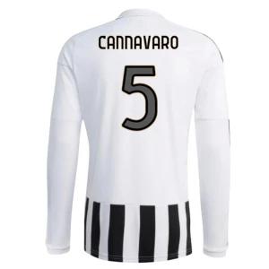 Maglia Calcio Juventus FC Cannavaro #5 2026-27 Prima Uomo Manica Lunga