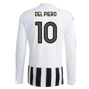 Maglia Calcio Juventus FC Del Piero #10 2026-27 Prima Uomo Manica Lunga