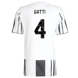 Maglia Calcio Juventus FC Gatti #4 2025-26 Prima Uomo