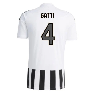 Maglia Calcio Juventus FC Gatti #4 2026-27 Prima Uomo