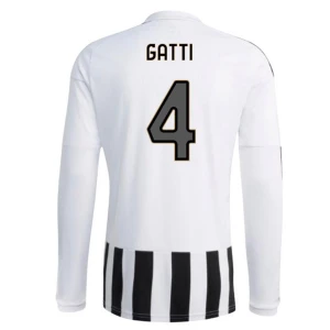 Maglia Calcio Juventus FC Gatti #4 2026-27 Prima Uomo Manica Lunga