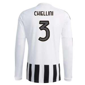 Maglia Calcio Juventus FC Giorgio Chiellini #3 2026-27 Prima Uomo Manica Lunga