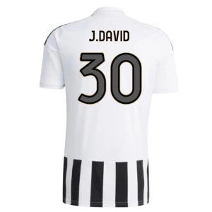 Maglia Calcio Juventus FC J. David #30 2026-27 Prima Uomo