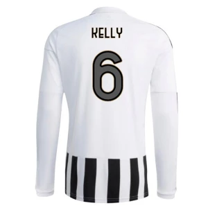 Maglia Calcio Juventus FC Kelly #6 2026-27 Prima Uomo Manica Lunga