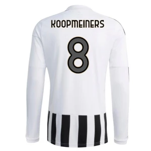Maglia Calcio Juventus FC Koopmeiners #8 2026-27 Prima Uomo Manica Lunga