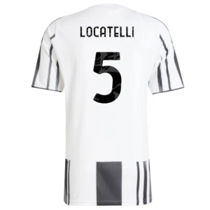 Maglia Calcio Juventus FC Locatelli #5 2025-26 Prima Uomo
