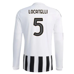 Maglia Calcio Juventus FC Locatelli #5 2026-27 Prima Uomo Manica Lunga