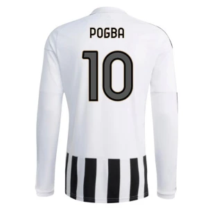 Maglia Calcio Juventus FC Paul Pogba #10 2026-27 Prima Uomo Manica Lunga