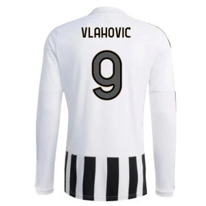 Maglia Calcio Juventus FC Vlahovic #9 2026-27 Prima Uomo Manica Lunga