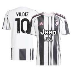 Maglia Calcio Juventus FC Yildiz #10 2025-26 Sponsor Prima Uomo