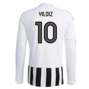 Maglia Calcio Juventus FC Yildiz #10 2026-27 Prima Uomo Manica Lunga
