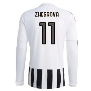 Maglia Calcio Juventus FC Zhegrova #11 2026-27 Prima Uomo Manica Lunga