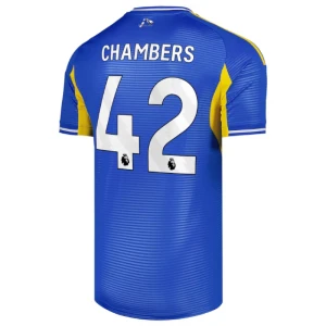 Maglia Calcio Leeds United 2025-26 Chambers #42 Trasferta Uomo