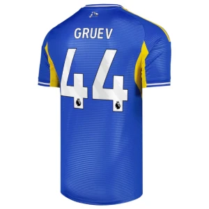 Maglia Calcio Leeds United 2025-26 Gruev #44 Trasferta Uomo