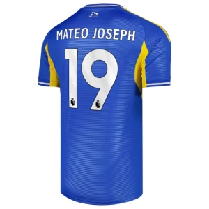 Maglia Calcio Leeds United 2025-26 Mateo Joseph #19 Trasferta Uomo