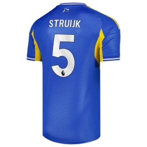 Maglia Calcio Leeds United 2025-26 Struijk #5 Trasferta Uomo