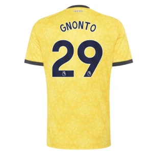 Maglia Calcio Leeds United 2026-27 Gnonto #29 Trasferta Uomo