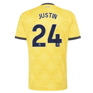 Maglia Calcio Leeds United 2026-27 Justin #24 Trasferta Uomo