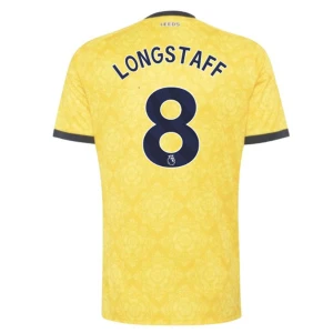 Maglia Calcio Leeds United 2026-27 Longstaff #8 Trasferta Uomo