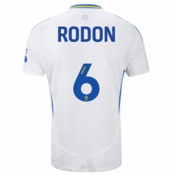 Maglia Calcio Leeds United Rodon #6 2024-25 Prima Uomo