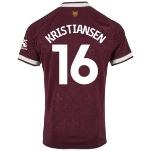 Maglia Calcio Leicester City 2026-27 Kristiansen #16 Trasferta Uomo