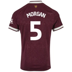 Maglia Calcio Leicester City 2026-27 Morgan #5 Trasferta Uomo