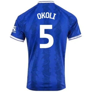 Maglia Calcio Leicester City Okoli #5 2026-27 Prima Uomo
