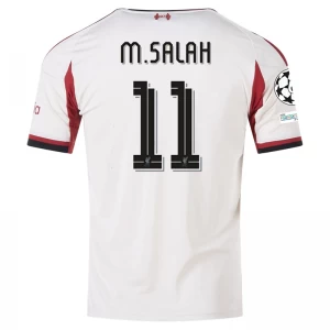Maglia Calcio Liverpool FC 2025-26 Champions League Mohamed Salah #11 Trasferta Uomo