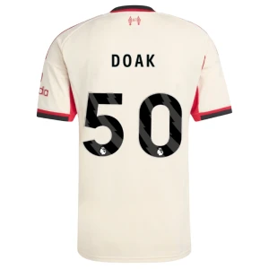Maglia Calcio Liverpool FC 2025-26 Doak #50 Trasferta Uomo