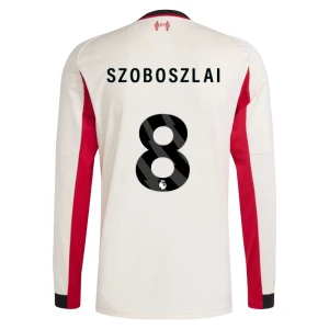 Maglia Calcio Liverpool FC 2025-26 Dominik Szoboszlai #8 Trasferta Uomo Manica Lunga