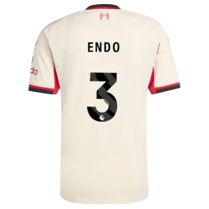 Maglia Calcio Liverpool FC 2025-26 Endo #3 Trasferta Uomo