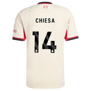Maglia Calcio Liverpool FC 2025-26 Federico Chiesa #14 Trasferta Uomo