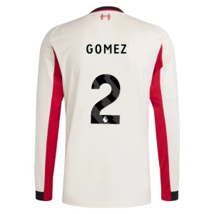 Maglia Calcio Liverpool FC 2025-26 Gomez #2 Trasferta Uomo Manica Lunga